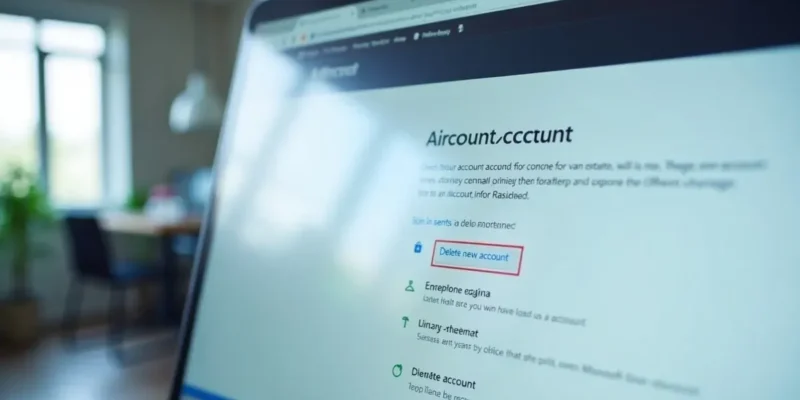 Jak usunąć konto Microsoft? Przewodnik krok po kroku