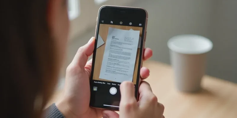 Jak zrobić skan iPhonem? Prosty przewodnik krok po kroku